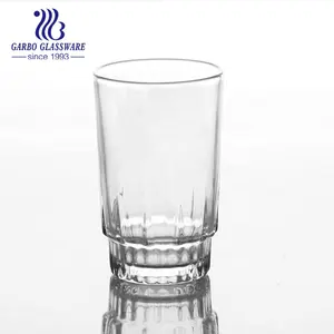 2021 spezielles Boden design 5 oz 150 ml Heiß verkaufte afrikanische Wasserglas becher mit hohem Ball für Wassers aft und Milchglas becher