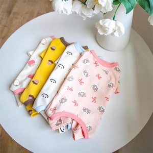 Kangdarpet Small Autumn <b>Winter</b> <b>Dog</b> Cat Belly <b>Coat</b> Eco-Friendly Cotton Cute Animal Cartoon Design Warm Protective - Product Image 2