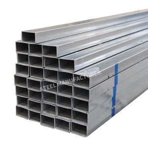 أنابيب مربعة مضلعة عالية الجودة أنابيب فولاذية مجلفنة أنبوب مستطيل حديدي سعر للكاربورتس مع تسليم فاسيت - Product Image 1