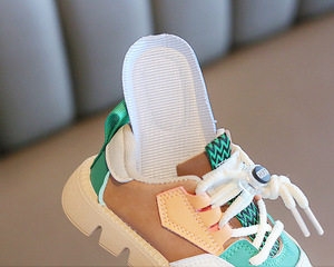 Fashion Korean Style Spring Autumn Children Boys Girls School Sports Sneakers Color-<b>Block</b> Casual Boys Girls Children's Sneakers - Product Image 6