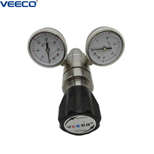 Veeco R31-4P loạt 316L thép không gỉ nhiệt độ cao áp lực giảm điều chỉnh hoạt động hướng dẫn sử dụng chống ăn mòn - Product Image 2