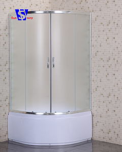 Pendientes enmarcado cuarto <span class=keywords><strong>de</strong></span> ducha <span class=keywords><strong>de</strong></span> vidrio prefabricadas <span class=keywords><strong>curva</strong></span> barato cabina <span class=keywords><strong>de</strong></span> ducha - Product Image 2