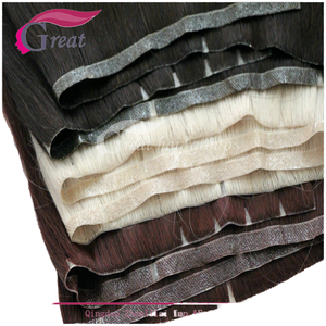 Extensión de cabello de trama de piel recta de seda suave de Uzbekistán más vendida, cabello Remy virgen, cabello humano liso con estilo ondulado - Product Image 1