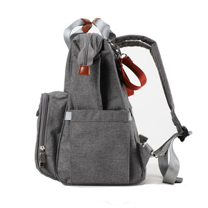 Mochila <span class=keywords><strong>de</strong></span> nailon multifunción espaciosa para hombres y mujeres <span class=keywords><strong>Bolsa</strong></span> <span class=keywords><strong>de</strong></span> viaje <span class=keywords><strong>de</strong></span> <span class=keywords><strong>maternidad</strong></span> <span class=keywords><strong>de</strong></span> pañales expandible - Product Image 2