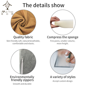 Ensembles d'équipements de jeu doux d'intérieur portables en mousse à mémoire de forme souple pour tout-petits et bébés, avec <span class=keywords><strong>piscine</strong></span> à balles - Product Image 4