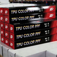 Rollo de Película Protectora de Pintura TPU de 7.5mil, Duradera, Auto-Reparable, Resistente a los Rayos UV, Cambio de Color, para Protección Completa del Vehículo, Garantía de 5 Años