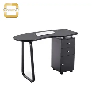 triple nail tables with mobile manicure table of manicure table salon furniture