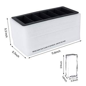 2024 Venta caliente respetuoso con el medio ambiente 100% temporada de verano de grado alimenticio libre de BPA tira larga cubitos de hielo bandeja de silicona - Product Image 1