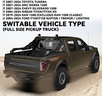 Barre de protection universelle pour pick-up, barres de protection en acier robuste pour F150 Hilux Revo L200 Ranger NP300, barre sport 4x4, accessoires OEM