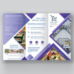 Tamaño personalizado Impresión Offset Película Laminación Diseño <span class=keywords><strong>Folleto</strong></span> Doblado <span class=keywords><strong>Folleto</strong></span> Fabricante <span class=keywords><strong>Folleto</strong></span> Trifold Impresión - Product Image 1