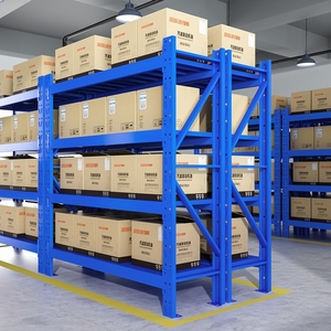 Étagère de présentation robuste de type <span class=keywords><strong>poutre</strong></span>, étagère de stockage modulaire pour entrepôt, pour la logistique et la vente en gros commerciale - Product Image 1