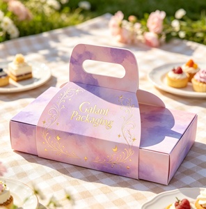 Custom Dessert Food Gift Box Coffee Series Packaging Takeout <strong>Baklava</strong> Chocolate Dates Box Kernels Tiramisu Cake Box - Product Image 6