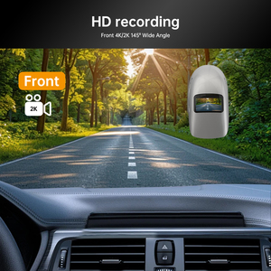 Nouvel Arrivage Caméra de Voiture à Double Objectif 2K Enregistreur Vidéo Dashcam Grand Angle avec Vision Nocturne et Connexion WiFi Contrôle APP - Product Image 3