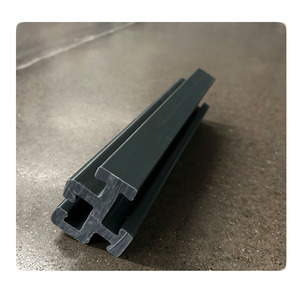 PVC <b>Plastic</b> Vinyl <b>Sheet</b> Pile Z Type Pvc <b>Sheet</b> Piling - Product Image 3