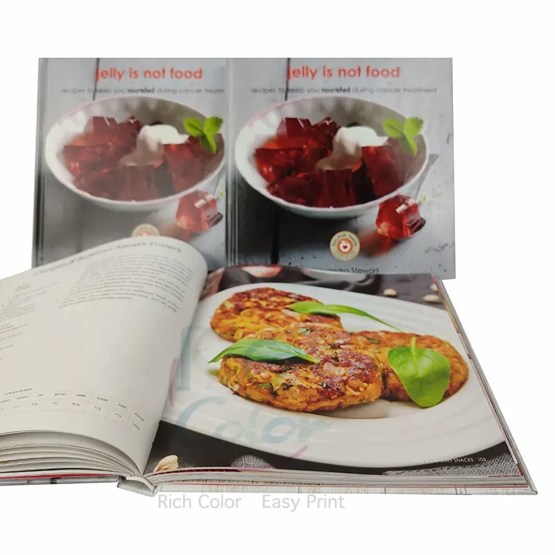 להפוך את עצמו ספר בישול בסין עם שנזן עשיר צבע הדפסה במפעל
