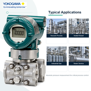 YOKOGAWA EJA310E, Sensor de Presión Absoluta con Carcasa de Aluminio Fundido con Bajo Contenido de Cobre, IP67, 4-20mA, HART, para Vacío y Químicos - Product Image 1