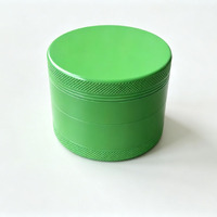 Broyeur à herbes en céramique à 4 couches, broyeur à tabac en métal avec filtre anti-pollen, logo personnalisé, broyeurs en céramique écologiques pour fumer