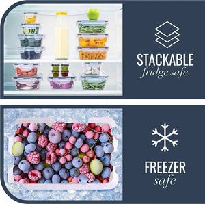 Ensemble de récipients en plastique pour la préparation des repas, 20 pièces, garde-manger, organisation de la cuisine, boîtes de stockage des aliments, injection pour l'organisation de la préparation des repas - Product Image 5