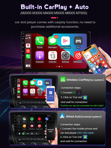 Mekede fyt 7862 9863 8581 812 QLED DSP Carplay Android Auto 9''10''universal xe đa phương tiện GPS máy nghe nhạc Wifi đài phát thanh RDS Receiver - Product Image 4