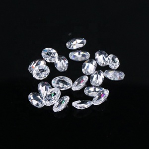 Bán Buôn Rose-Cut-<span class=keywords><strong>Cubic</strong></span>-<span class=keywords><strong>Zirconia</strong></span> 2*3 Mm Để 4*6 Mm Phẳng Trở Lại Đá Rõ Ràng Màu Trắng Hình Bầu Dục Zircon Rose Cut Đá Quý 5A <span class=keywords><strong>Cubic</strong></span> <span class=keywords><strong>Zirconia</strong></span> - Product Image 5