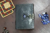 Livre d'ombres Vintage à trois yeux, livre d'ombres, en cristal, 7x5 pouces