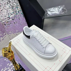 Zapatos Casuales de Diseñador de Lujo MQ para Hombre y Mujer, Clásicos Negros, Estilo Alexander <span class=keywords><strong>McQueen</strong></span>, Zapatillas de Moda para Caminar - Product Image 4