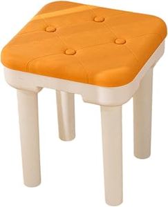 HALO Portable Folding Plastic <b>Stool</b> with Padded Seat Convertible Low <b>Stool</b> Compact Space Saving Household Furniture OEM ODM - Product Image 6