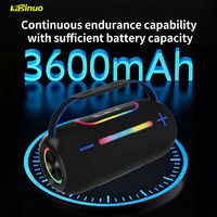 Kasinuo para Bajo Doble de 5.3 Pulgadas, con Diafragma, Luz LED RGB, 3600mAh, IPX4 Impermeable, TWS Estéreo, Portátil, para Exteriores, Hogar, Teatro, Fiestas