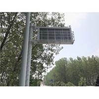Letrero de Mensajes Variables P20, Tablero de Información para Carreteras con Clasificación IP65, Pantalla Dinámica de Mensajes para Tráfico, Centros Comerciales y Tiendas Minoristas