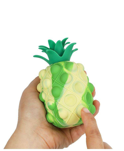 Pelota de Burbuja 3D de Descompresión Musical con Diseño de Piña Multicolor de Dibujos Animados para Niños - Product Image 3