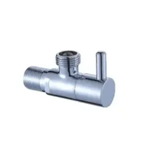 Oem Wall Mounted Toilet Water Angle Stop Valve 1/2inch X 1/2inch Angle Valve For Bathroom Brass General