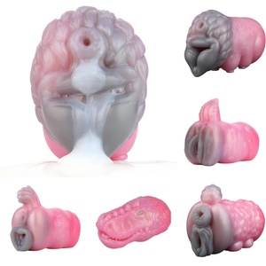 Masturbador Masculino Vaginal de Animales de Fantasía GEEBA, Nuevo Masturbador de Silicona Suave, Estimulador de Pene, Juguete Sexual con Textura Realista - Product Image 1
