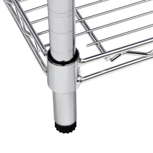mobile wire shelf Accessories shelves and post