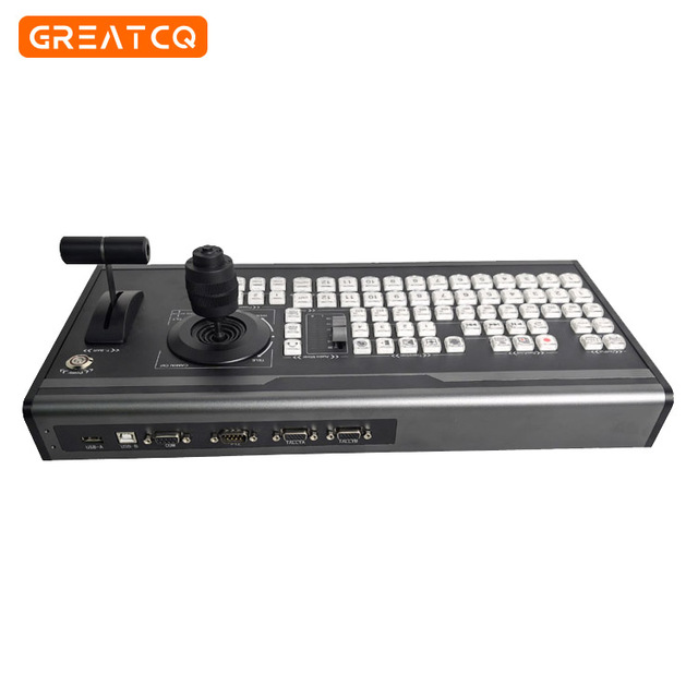 GreatCQ Professional 12 Channels PGM&PVW Live Control Panel USB2.0 Plug-and-Play Metal Video Switcher for Church YouTube