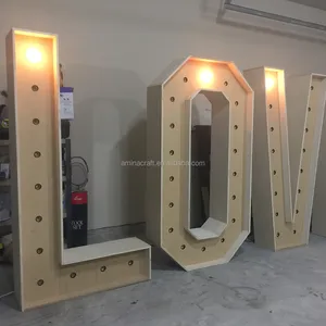 Amina Craft Marquee Letters Lights 4ft Marquee Decor LED Alphabet Letter Lights