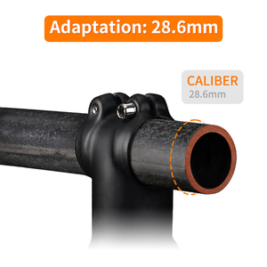 Fourche avant de vélo de route TOSEEK, fourche rigide, entièrement en fibre de carbone, câbles internes, libération rapide, ultralégère, compatible avec les freins à disque - Product Image 3