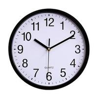 Jam Dinding Analog Putih Rustic Vintage, Tanpa Suara Berdetak, Dioperasikan dengan Baterai, Mudah Dibaca untuk Dekorasi Ruang Tamu Rumah