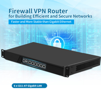 Serveur de sécurité en rack CWWK 19 avec pare-feu, processeur i3-3217U, 6 ports LAN Gigabit I211-TA, USB 2.0, OPNsense, pour Homelab, DDR3