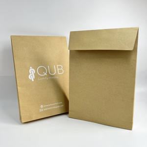 Sacs d'expédition en papier kraft écologiques de haute qualité - Emballage rigide pour vêtements et accessoires - Product Image 5