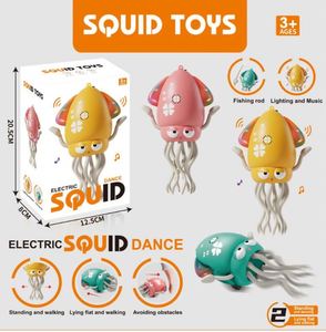 YSJ TOYS Juguete de Pulpo Eléctrico Automático con Luces, Bailarín, para Adolescentes y Adultos, de Plástico, con Sensor de Obstáculos y Música - Product Image 4