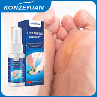 Spray Naturel pour les Pieds Formule Antimicrobienne pour l'Hygiène des Pieds, Prévention des Mycoses, Soulagement de la Sécheresse, Doux pour la Peau, OEM