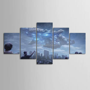Pintura en lienzo con imagen del universo, 5 uds. Cuadros <span class=keywords><strong>de</strong></span> <span class=keywords><strong>collage</strong></span>, arte <span class=keywords><strong>de</strong></span> pared para oficina en casa - Product Image 2