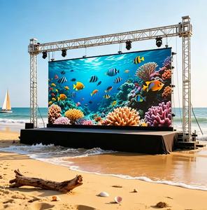 Écran LED d'intérieur P3.91 le plus vendu, mur vidéo HD 500x500mm pour scènes et événements de mariage - Product Image 1