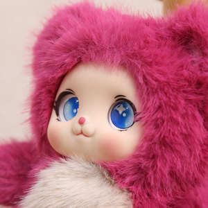 Pendentif figurine d'ours kawaii assis, mignon, fait main, ornement, porte-clés tendance Xiaohongshu - Product Image 4