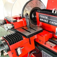 Machine de réparation de disques et tambours de frein de voiture intelligente avec fonctions de rectification et de ponçage, moteur 0,6 kW, 70-320 tr/min, modèle C9372