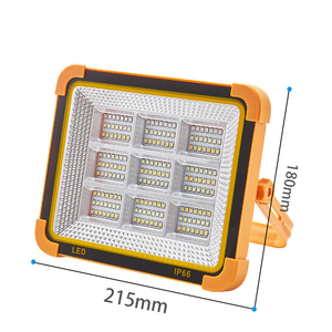 Projecteur LED 215x180mm IP44 Étanche Batterie au Lithium Certifié CE Montage Mural Lumière de Camping Extérieure 6000K Lumière du Jour 50000H - Product Image 4