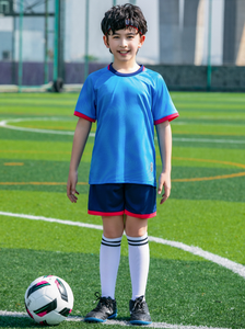 Unisex Retro Fußball anzug Herren Damen Kurzarm Trikots für Erwachsene Kinder Student Training Match Fußball Shirt Sets - Product Image 6