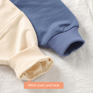 Boutique Weicher Bio-Baumwoll Baby-Strampler 100% Baumwolle Oversized Baby Blasenstrampler - Product Image 6