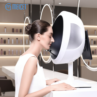 Analyseur de peau facial intelligent contrôlé par iPad avec caméra HD et stockage cloud - Analyse des rides et de la pigmentation, détection de l'hydratation