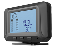 Système de surveillance de la pression des pneus, alarme sonore et lumineuse, écran LCD 2,6 pouces, capteur de pression interne 24V tpms, camion, bus, remorque